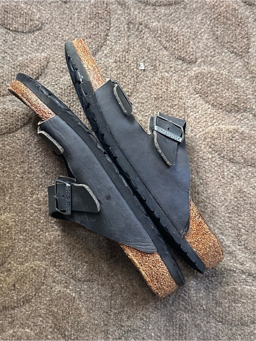 Men’s Birkenstock Arizona Oiled Black Leather Size 44 (11) - Picture 6 of 10